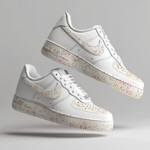 custom af1 splash 1 drip éclaboussures