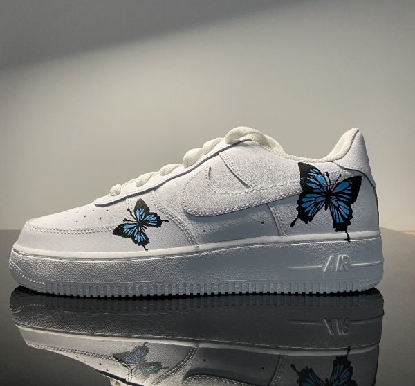 custom af1 papillons butterfly