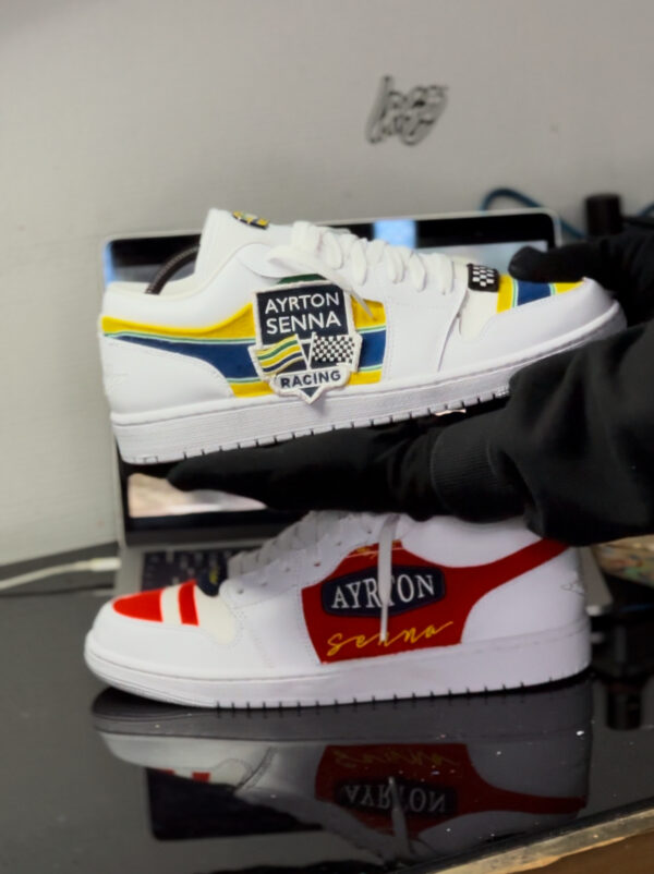 Ayrton Senna custom aj1 atelierlass