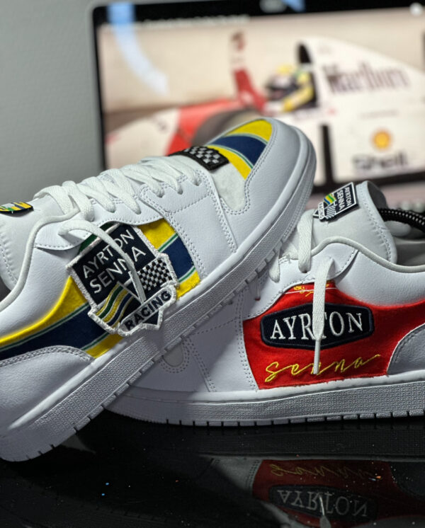 Ayrton Senna custom aj1 atelierlass