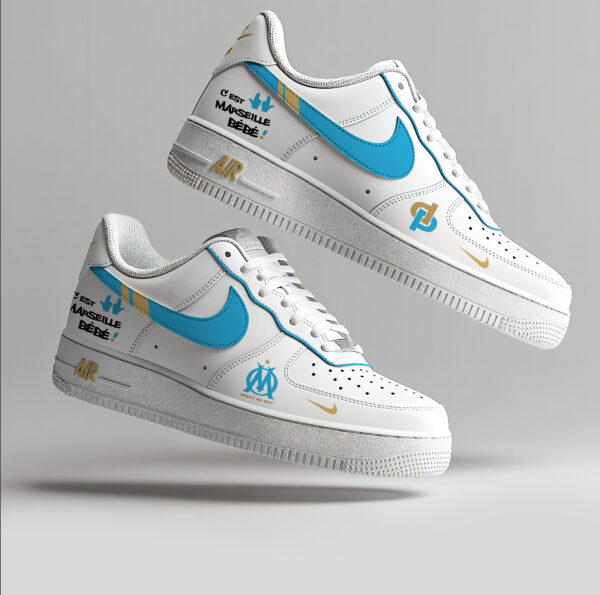 AF1 Custom OM Marseille