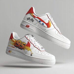AF1 Flash Mcqueen lightning McQueen cars rouge 95 kachow AtelierLass