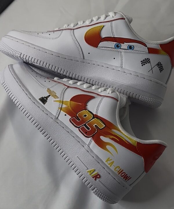 AF1 Flash Mcqueen lightning McQueen cars rouge 95 kachow AtelierLass