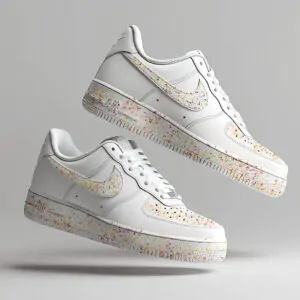 custom af1 splash 1 drip éclaboussures