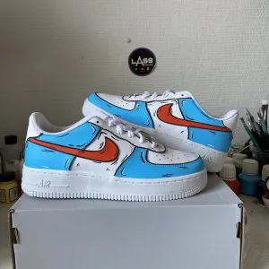af1 custom cartoon