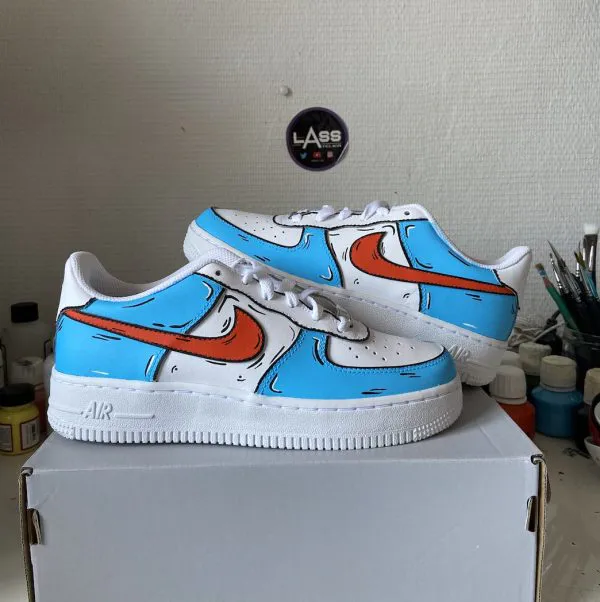 af1 custom cartoon