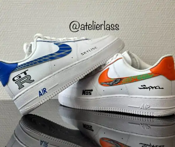 Custom AF1 GTR Supra Paul walker Fast and furious AtelierLAss