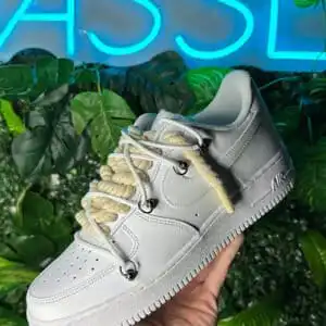 AF1 White Ropes Laces V2