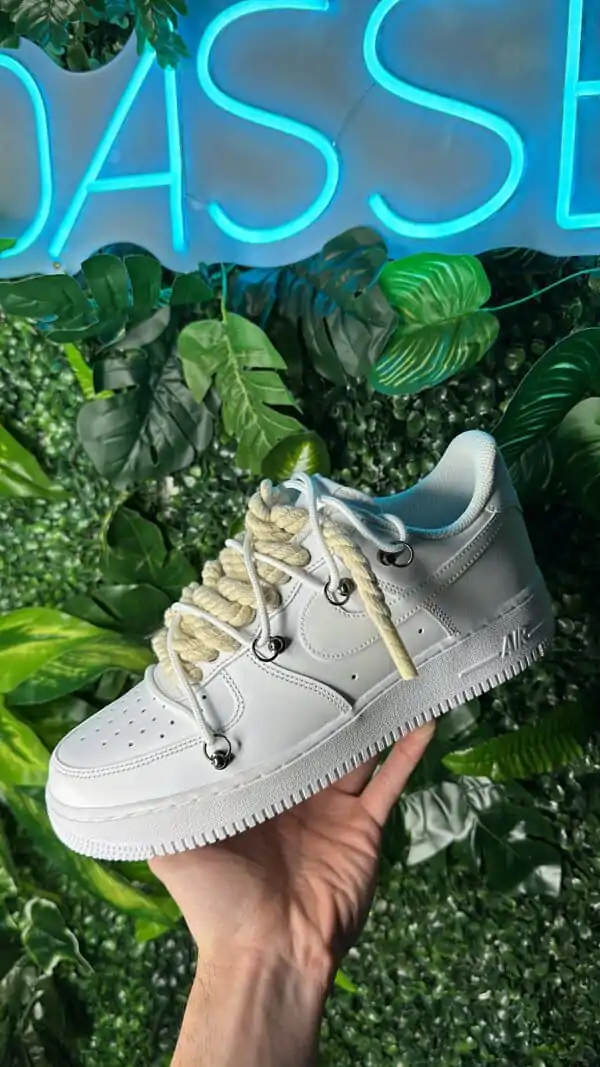 AF1 White Ropes Laces V2 – Image 2