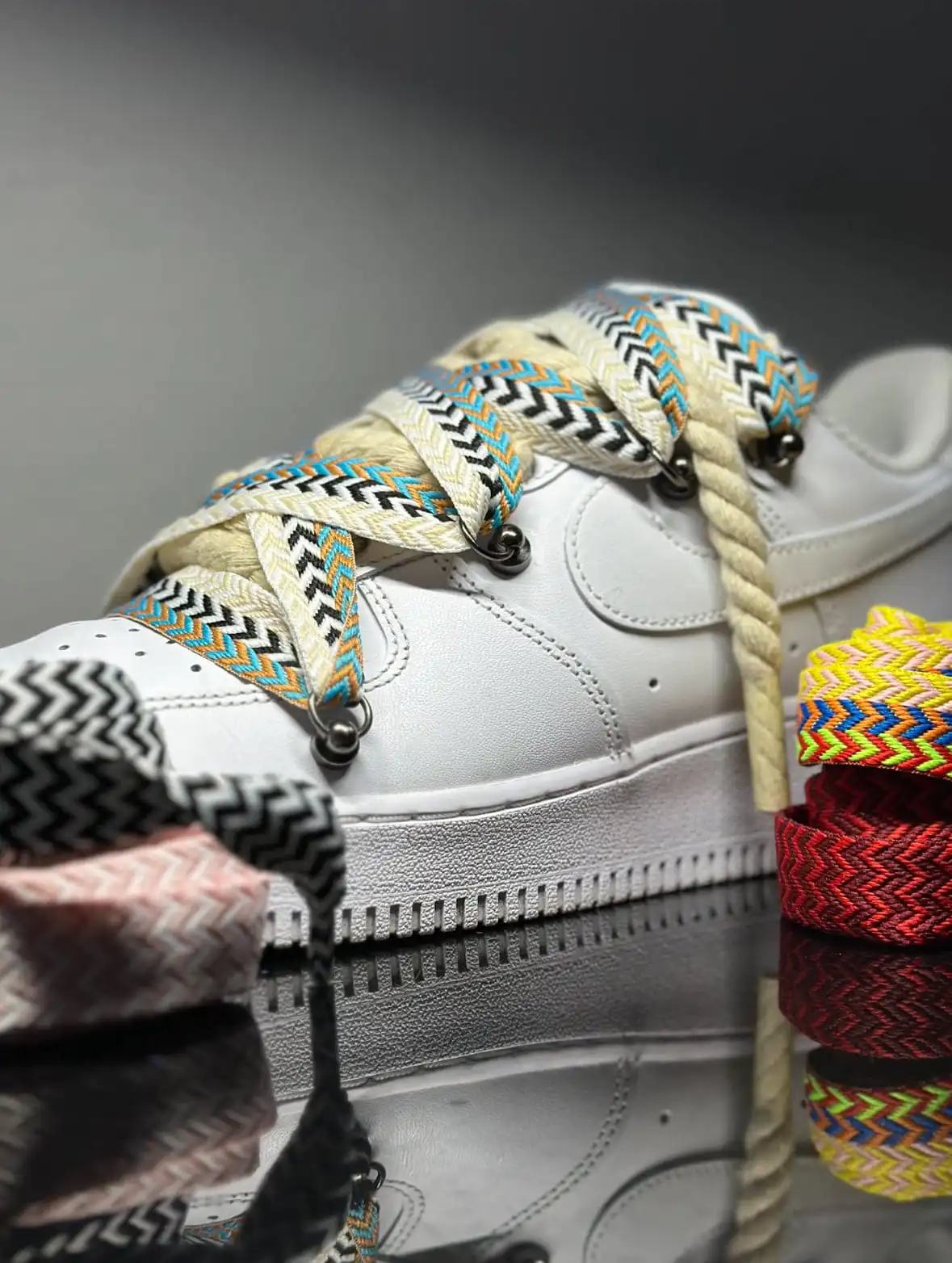AF1 Ropes Laces Extra Laces Lanvin Gros Lacets cordes atelierlass
